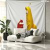 Larva Art Wall tapestry, aesthetic printed fabric blanket, suitable for bedroom, living room, and home decor.