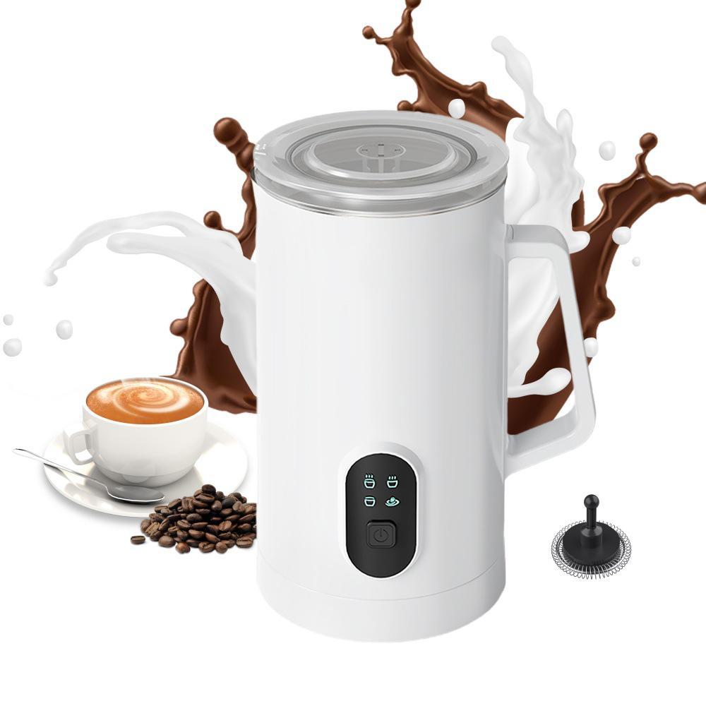 Electric Milk Frother and Heater: Automatic Foam Machine for Households 2025