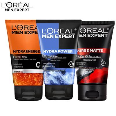 L'Oréal Men's Facial Cleanser 3-Pack