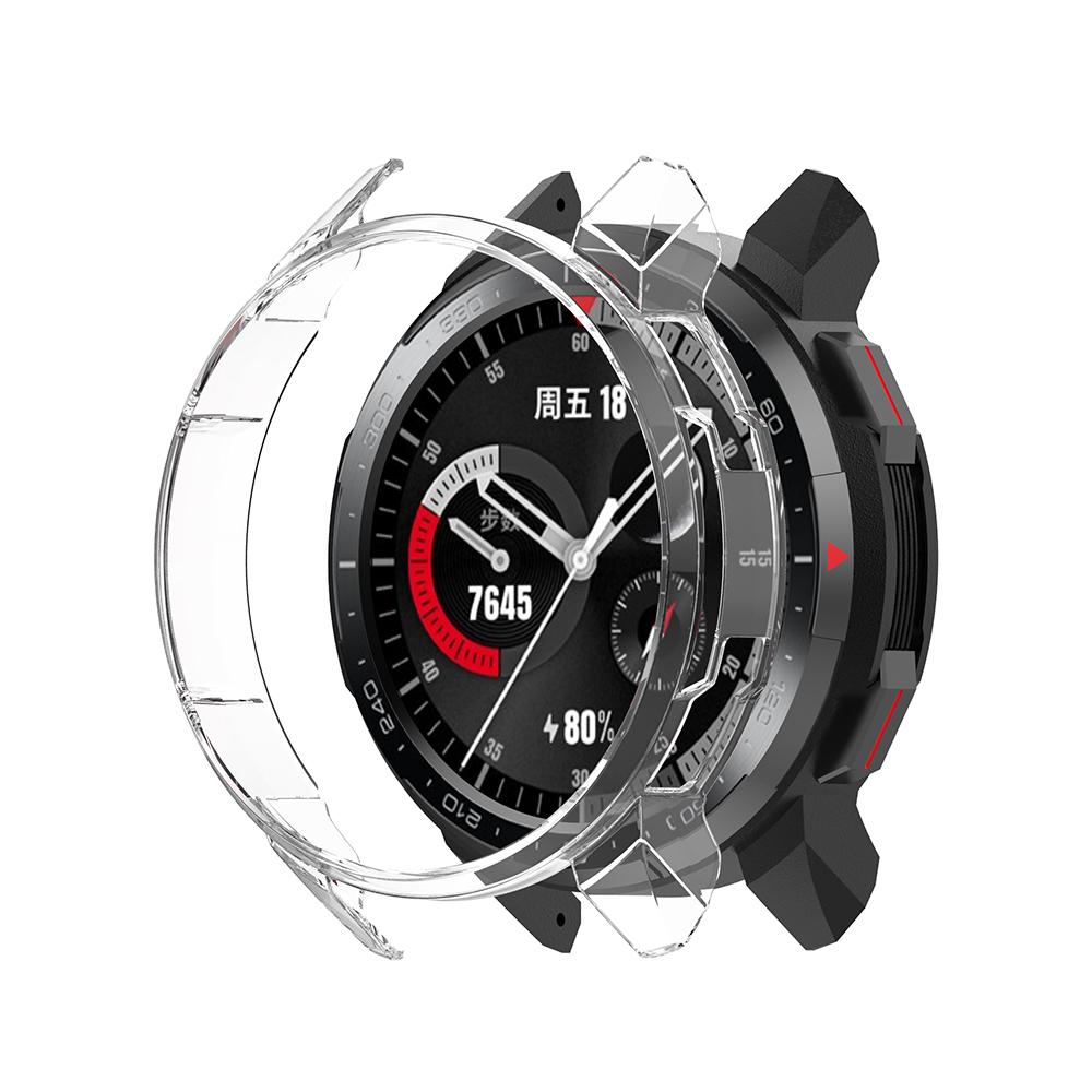 Electroplated PC Protective Case For Huawei Honor Watch GS Pro Hollow Protector Shell Frame Bumper