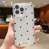Polka Dots Simple Design Phone Case For iPhone 17 Pro Max 16 15 Pro 14 13 12 11 XR XS 17Air 16 Plus 16E Clear Bumper Cover