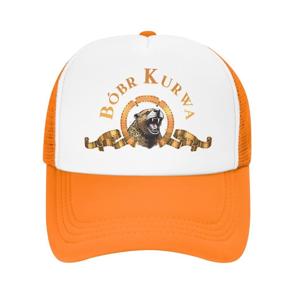 Mesh Sun Hats Bober Kurwa Bobr Kurwa Summer Trucker Hat For Men Adult Street Style Adjustable Running Hippie Baseball Cap