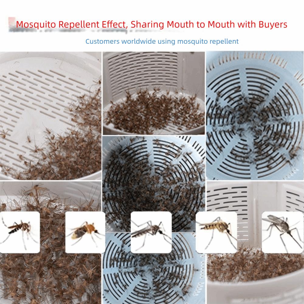 LED Light Mosquito Trap Lamp Silent Pest Catcher Insect Trap Lamp Mosquito Killer Lamp  Household