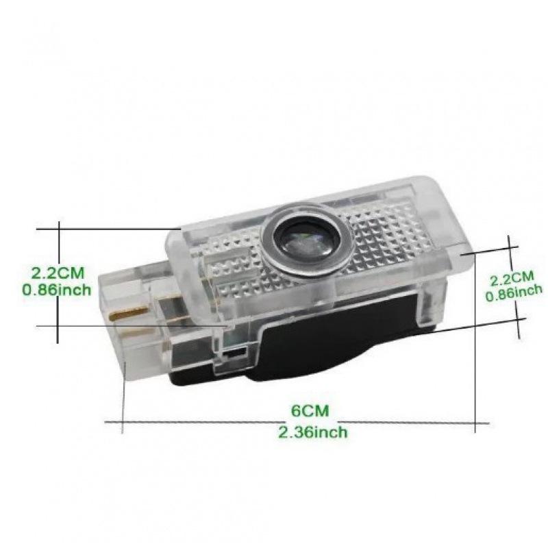 LED Welcome Lights for Mercedes C-Class W203, CLK, SLK, SLR Models - Door Projector Lights