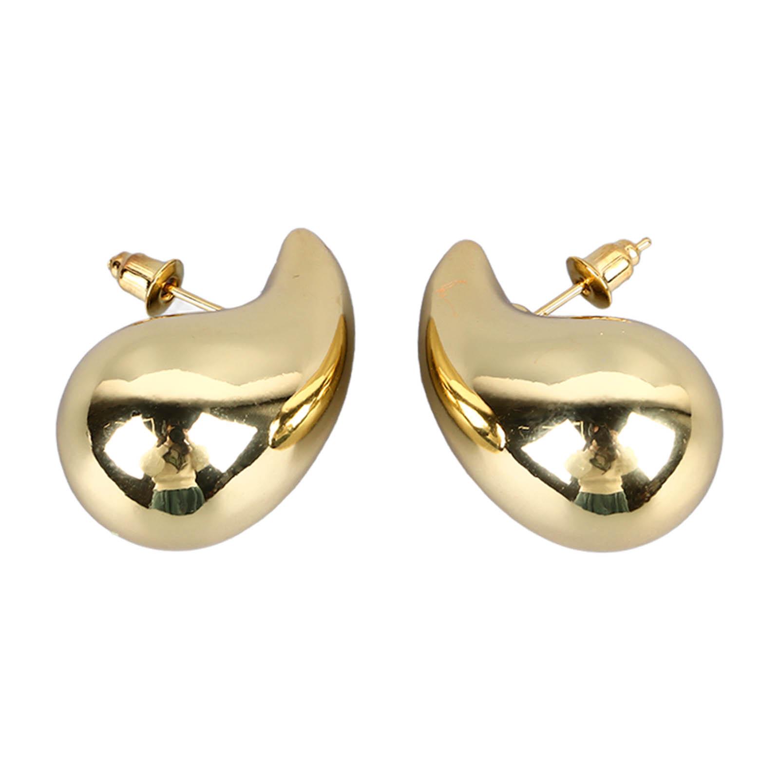 Women Earrings Drop Shaped Vintage   Copper Elegant Earring Pendant for Daily Wear