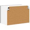 Wall Cabinet LUCCA Black 60 X 31 X 40 Cm Particleboard