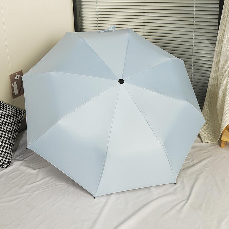 Doppelnutzungs-Sonnen- und Regenschirm - Manuell, Anti-UV, Robust, Faltbarer Sonnenschutz für Männer und Frauen