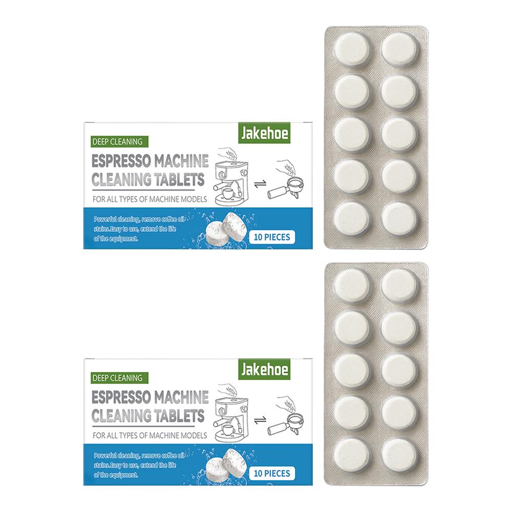 Kaffeemaschinen-Reinigungstabletten 8 Tabletten Kaffeemaschinen-Entkalker Für Haushaltsreinigung Kaffeemaschinen-Kalkreinigung