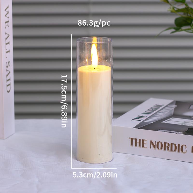 Candele LED Senza Fiamma - Oggetti di Scena per Decorazioni di Concerti, Feste e Vacanze