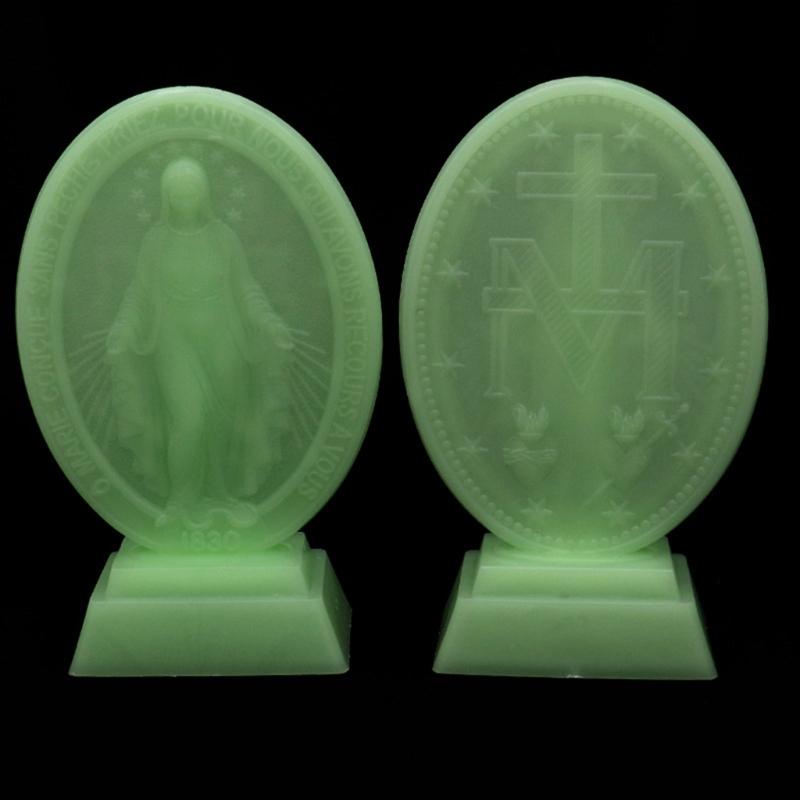 Nachtlampje Standbeeld Maagd Maria Standbeeld Moeder Maria, Beeldje Maagd Maria Ornament Huisdecoraties Religieus Cadeau