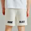 Goxo Sport Fit Short Pants White Hook Slice