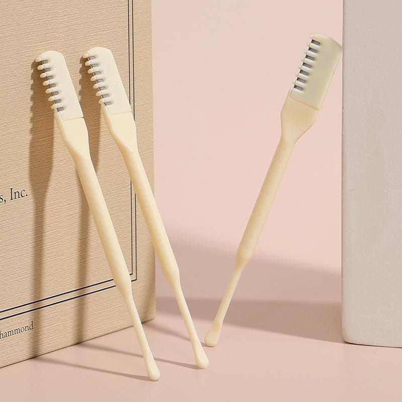 Men's & Women's Double-Headed Portable Nose Hair Trimmer - Manual Safety Razor