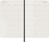 Moleskine 2027 Monthly January 12 Pocket Size x Soft Black DSB12MN2Y27 Diary, Start, Months, (9cm 14cm), Cover,