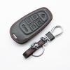 Leather Key Holder for Hyundai Parisdi/New Tucson L/Nexo 6-Button
