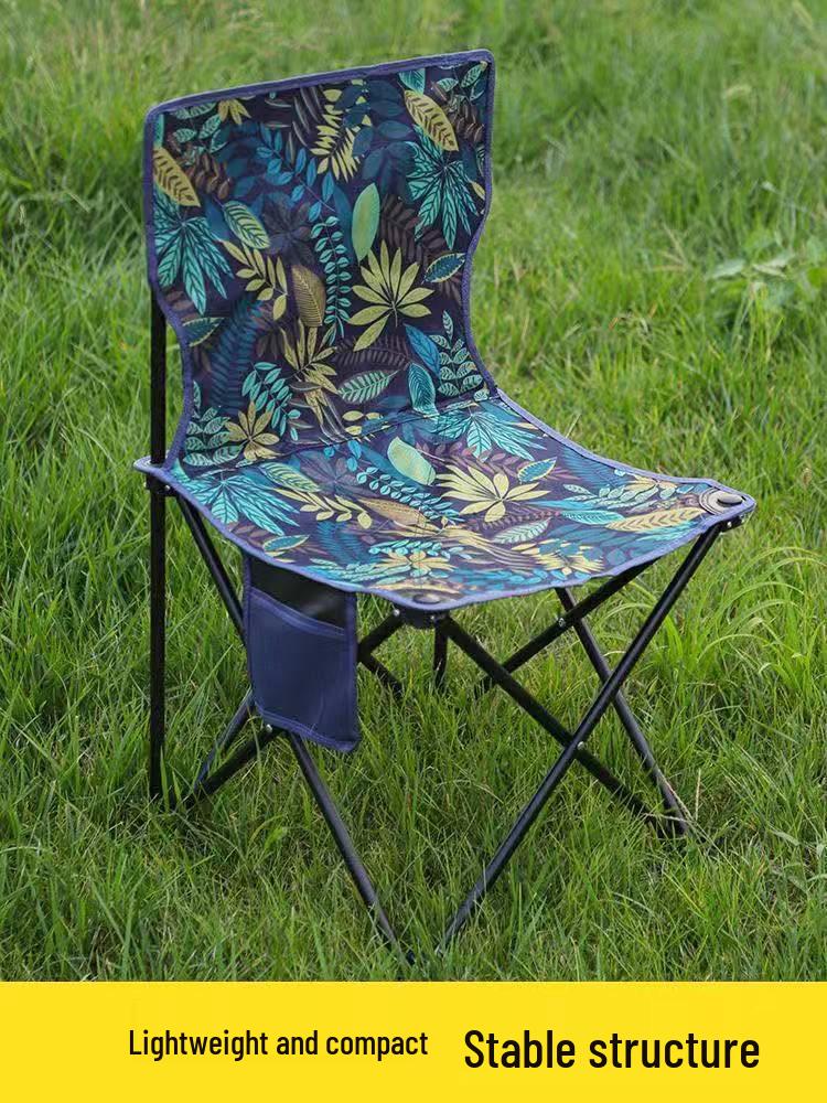 Portable Outdoor Folding Chair: Camping, Picnic, Fishing, Drawing Seat