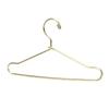 10pcs Stainless Steel Doll House Clothes Hanger Gold Doll Garment Hanger  Wardrobe Storage