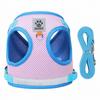 Anti-breakaway Cat Traction Rope Vest-style Cat Chest and Back Reflective Harness Lightweight Cat Harness Pet Traction Rope