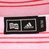 Adidas Border Golf Short Sleeve Half Zip Shirt M Pink Men's Used