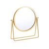 European-style Metal Makeup Mirror High-definition Dormitory Beauty Mirror  Household