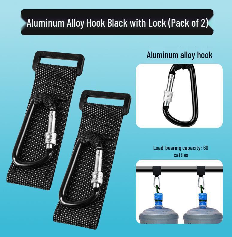 Univerzální hák na helmu a řídítka pro elektromobil, bez nutnosti vrtání.