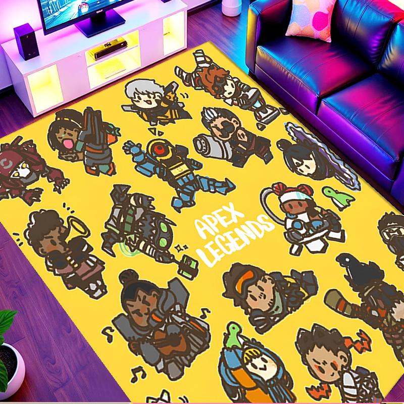 Apex Legends Print Rug, Washable Floor Carpet, For Entryway Dorm Laundry Room Office Study, Home Decor Birthday Christmas Gift