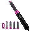 Enhanced 5-in-1 Multi-Function Hot Air Brush for Curling & Straightening Hair