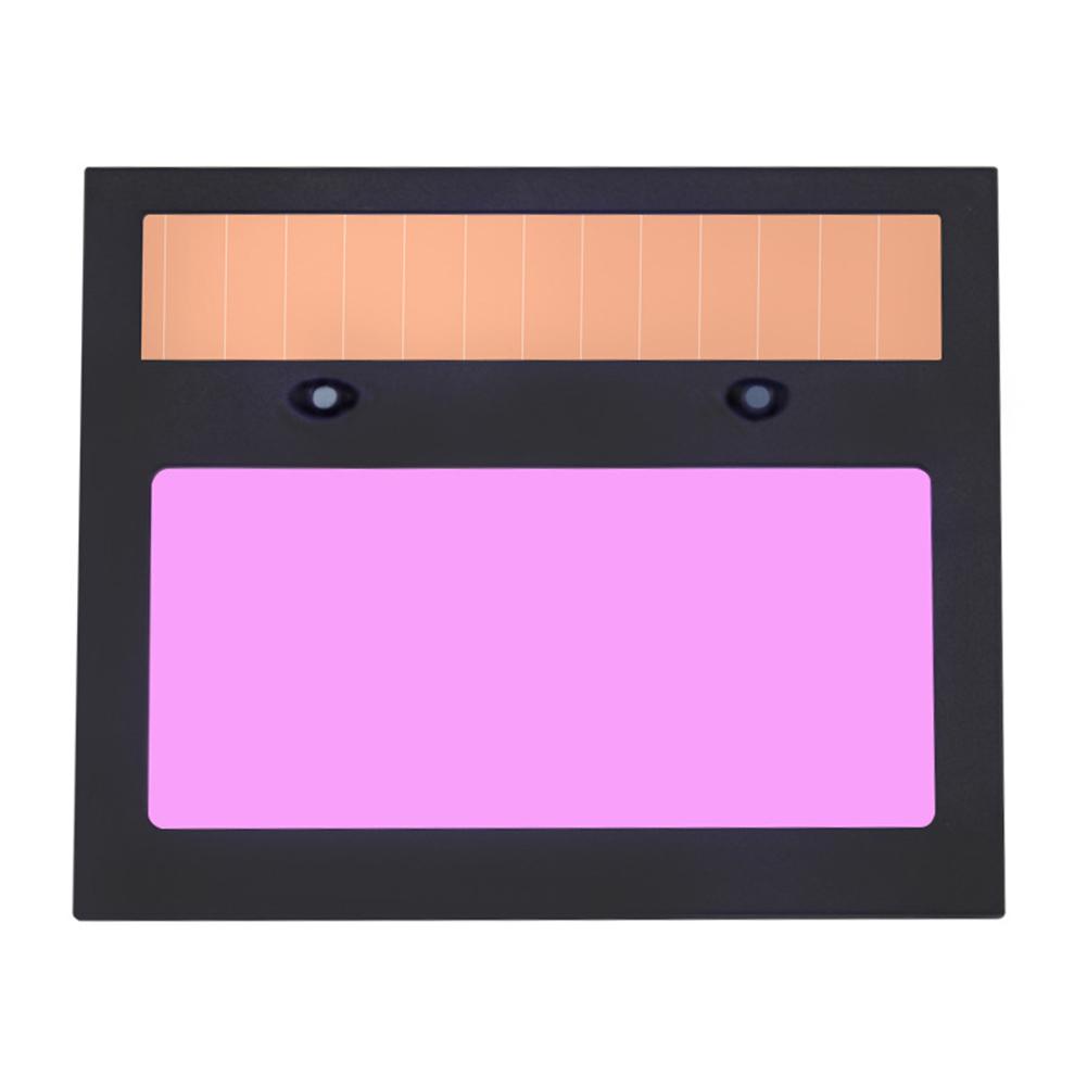 Solarpanel Lötkappe Filterlinse Austauschbar Schweißhelm Augenlinse Filter LCD Dimmbarer Bildschirm für Schweißzubehör