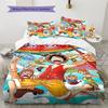Luffy D 3pcs Duvet Cover Set, Digital Print Bedding, No Core, Children's Birthday Gift -HYQ19