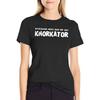 Knorkator Deutsches Text T-Shirt