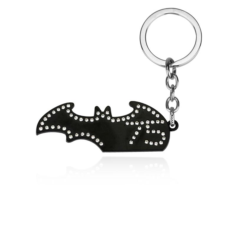 Bat Pendants Keychain Toy Superheroes Movie Jewelry Car Key Ring Bags Accessories for Men Women Fans Gifts Souvenir