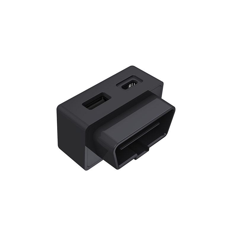

Tesla Model 3/Y/X/S Dual Port OBD Charger for Driver s Seat OBD Charger чорний