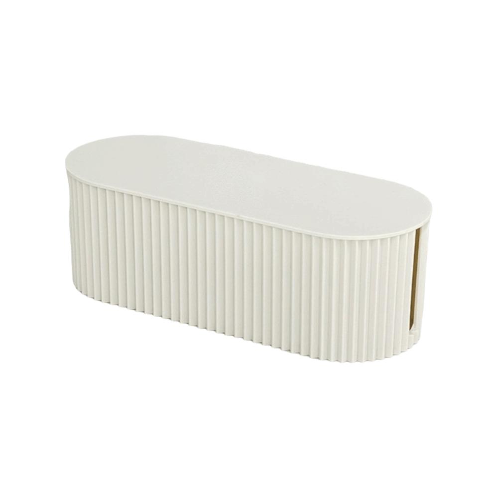 Portable Power Line Storage Case Plastic Wire Storage Box Data Line Socket Storage Box  Home