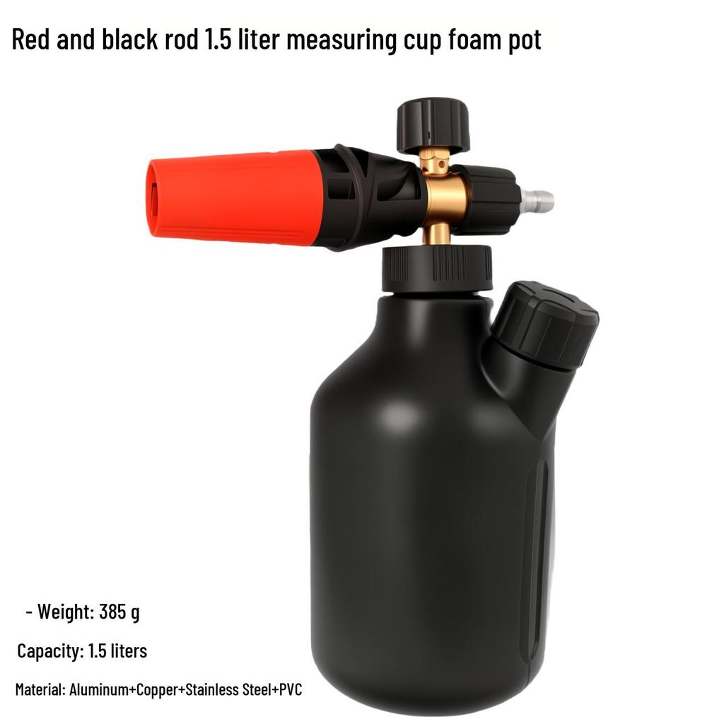 PA Foam Car Wash Set: Quick Connect Spray & Accessories for Home Use