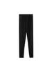 Women's Modal High-Waisted Leggings, Nine-Tenths Length, Skinny Fit, Plus Size, High Stretch, Slimming Yoga Pants for Spring/Summer.