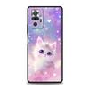 Colorful Cat Design Phone Case Cover for Redmi 14C 10C Note 15 14 13 12 10 11 K40 Pro Plus 5G Soft TPU Shockproof Shell Fundas