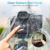 2 Pack Camera Rain Cover Clear Sleeve Protector for Sony A7R V A7 IV A7S III II A6700 A6600 A6500 A6400 A6300 A6100 A6000 A7C Nikon Z8 Z5 Z50 Z30 Z7