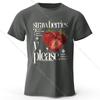 Modernes Erdbeer-Grafik-T-Shirt 100% Baumwolle - Elegantes zeitgenössisches Design Atmungsaktives Alltags-Essential