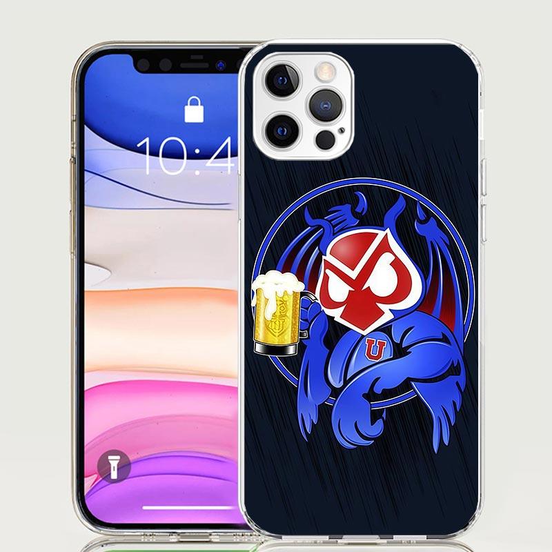 De Chile U-University Logo Phone Case For iPhone 17 Air 16 15 Plus 11 14 Pro Max 13 Mini 12 7 8 + SE Pattern Art Customized Cove