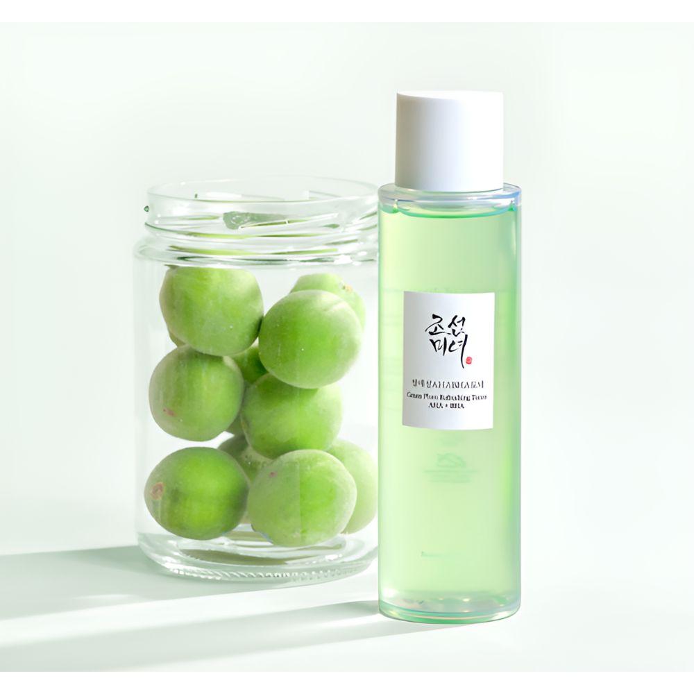 Beauty of Joseon Green Plum Refreshing Toner AHA BHA 150ml x 1 - Gentle Exfoliating, Soothing, Pore Care