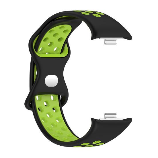 Silicone Watch Strap Replacement for Xiaomi Smart Band 8 Adjustable Waterproof Breathable Women Men