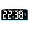 GH8033 Innovative LED Digital Desk Clock with Large Numerals - Multifunctional Alarm and Date Display