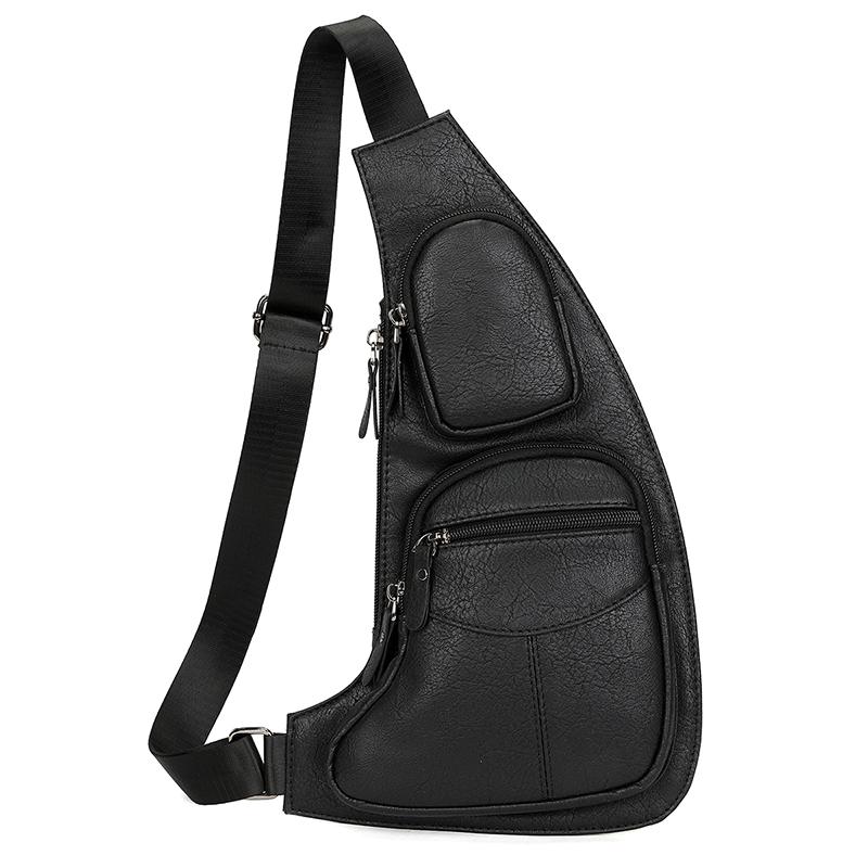 

Luxury Designer Men Waist Packs Crossbody Bag Military Quality Man Shoulder Bags Chest Bag PU Leather Men Bags Bag