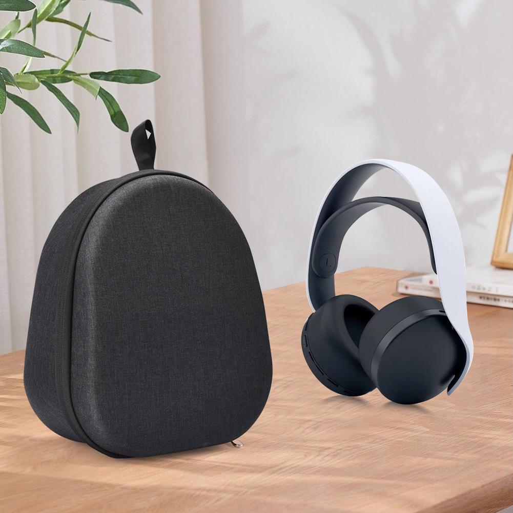 EVA Travel Protective Case Anti-scratch Hardshell Case Splashproof Travel Carry Bag for PlayStation Pulse Elite Wireless Headset