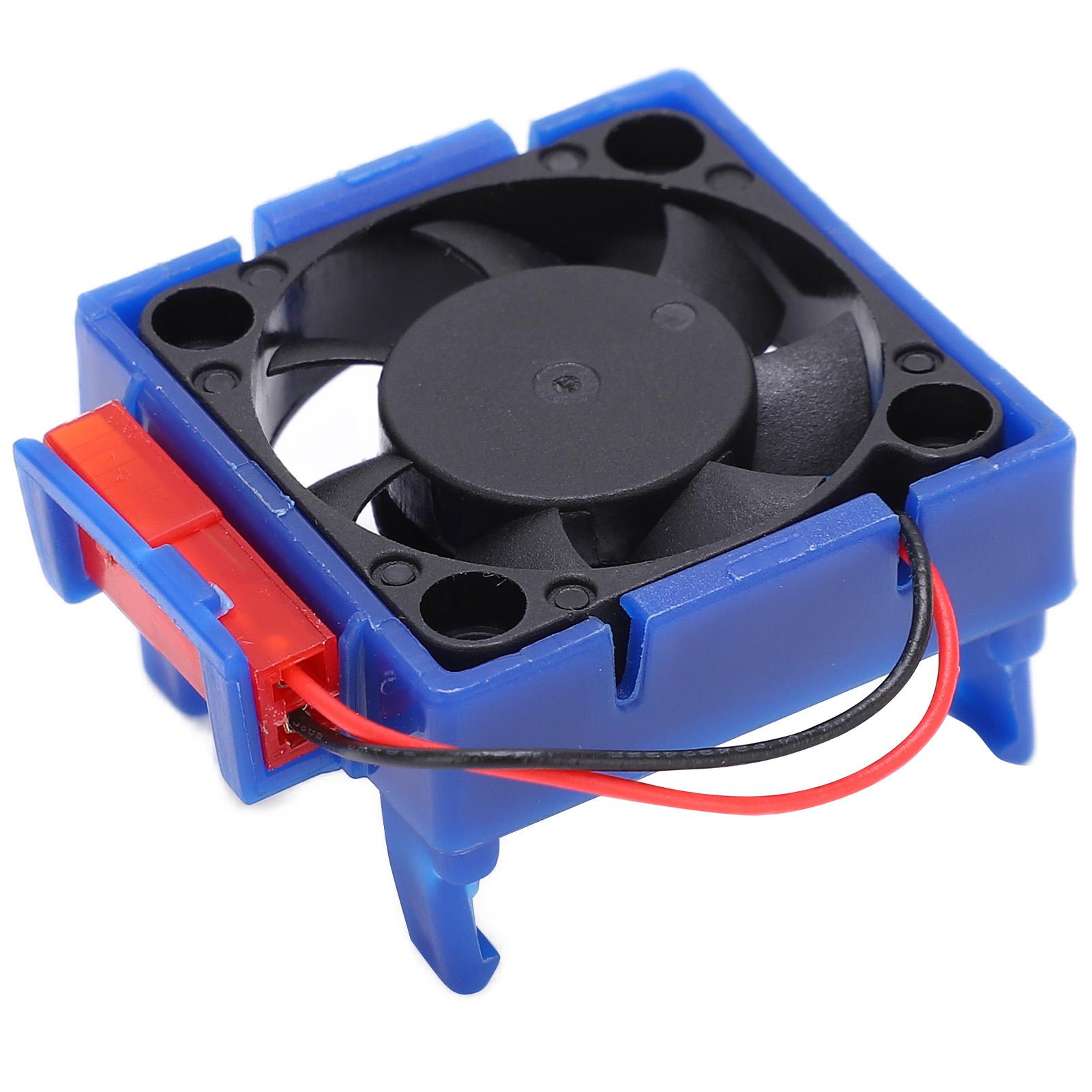 

RC Cooling Fan Remote Control Car Mini Motor Heatsinks for Traxxas VXl3S 57.4V
