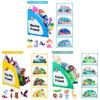 Baby Fabric Book With Water Washable Tearing Tactile Soft Educational Toy For Early Learning Development