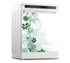 36 Style Dishwasher Decoration Sticker DIY Kitchen Wallpaper Peel and Stick Vinyl Wall Decal LandscapeFlower Mural For Home Decor