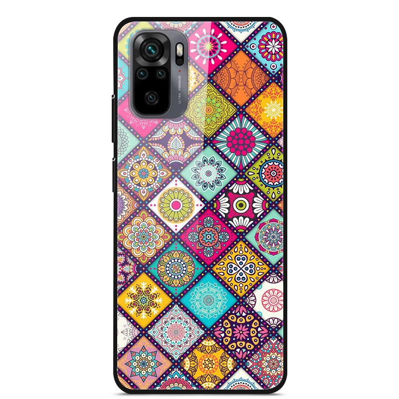 Tempered Glass Case For Xiaomi Redmi Note10 Pro Case Glass Back Cover For Xiaomi Redmi Note 10 10Pro Max Case Note10 5G Shell