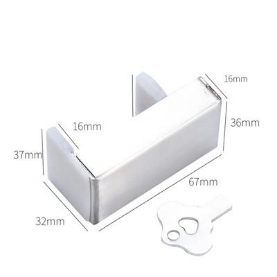 Practical Sliding Doors and Windows Lock Window Safe Lock Steel Pan Child Safety Lock Anti-theft Sliding Sash Stopper