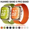 Vevd loop-stropp i nylon for HUAWEI WATCH FIT 5 4 Pro Flettet Komfortabel Pustende Armbånd for Huawei Watch Fit 5 4 3