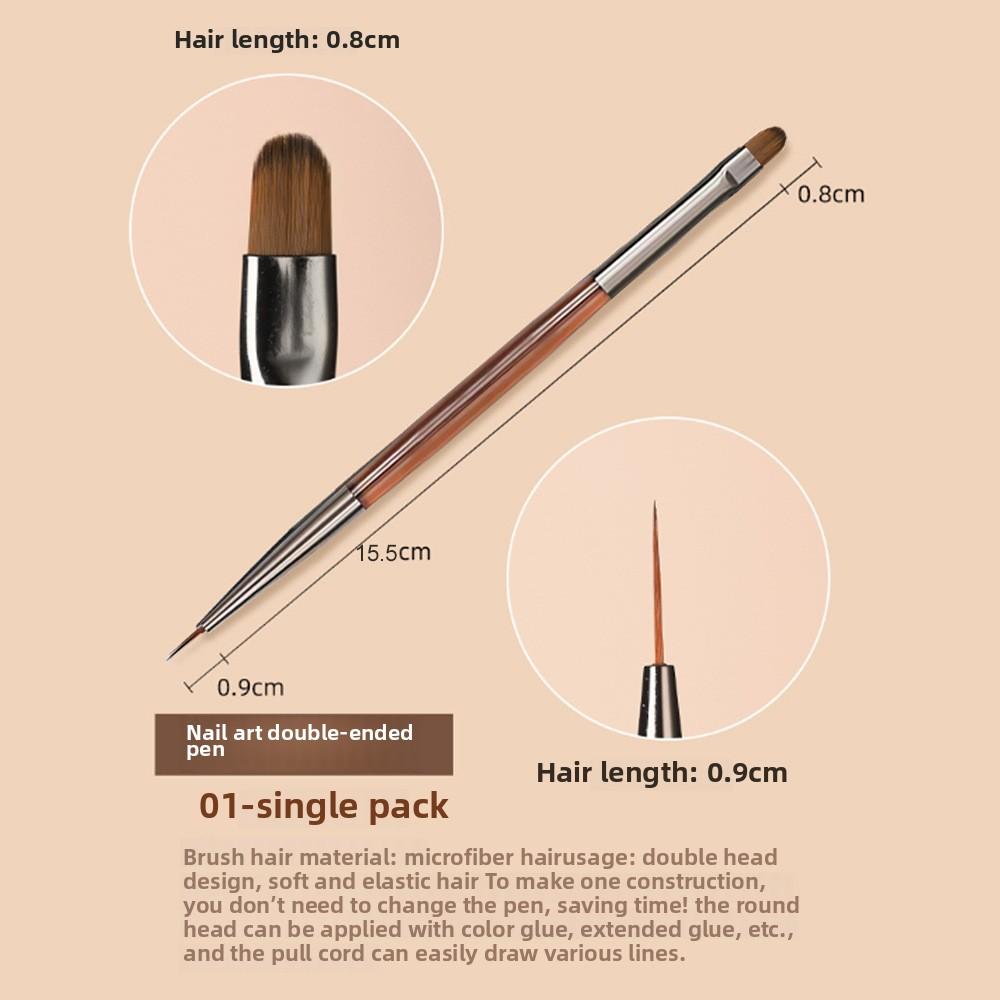 

1/9 шт. УФ-гель для ногтей, кисть для самостоятельной росписи, ручка для маникюра, акриловая кисть для рисования, дизайн ногтей, дисплей для рисования, инструмент для рисования 01